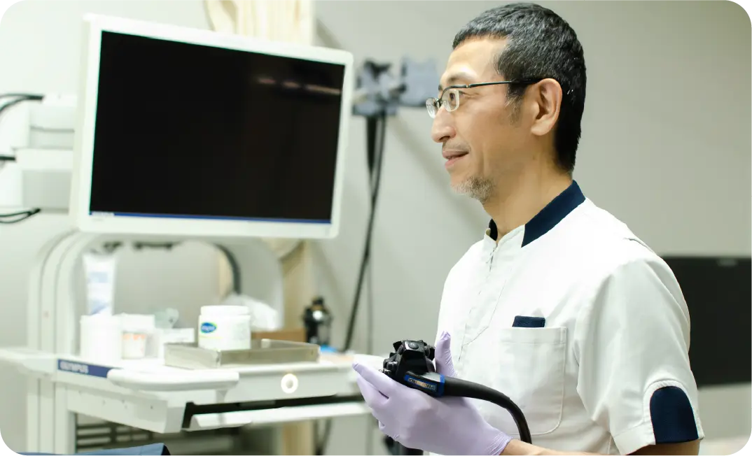 消化器内科専門医による内視鏡診療
